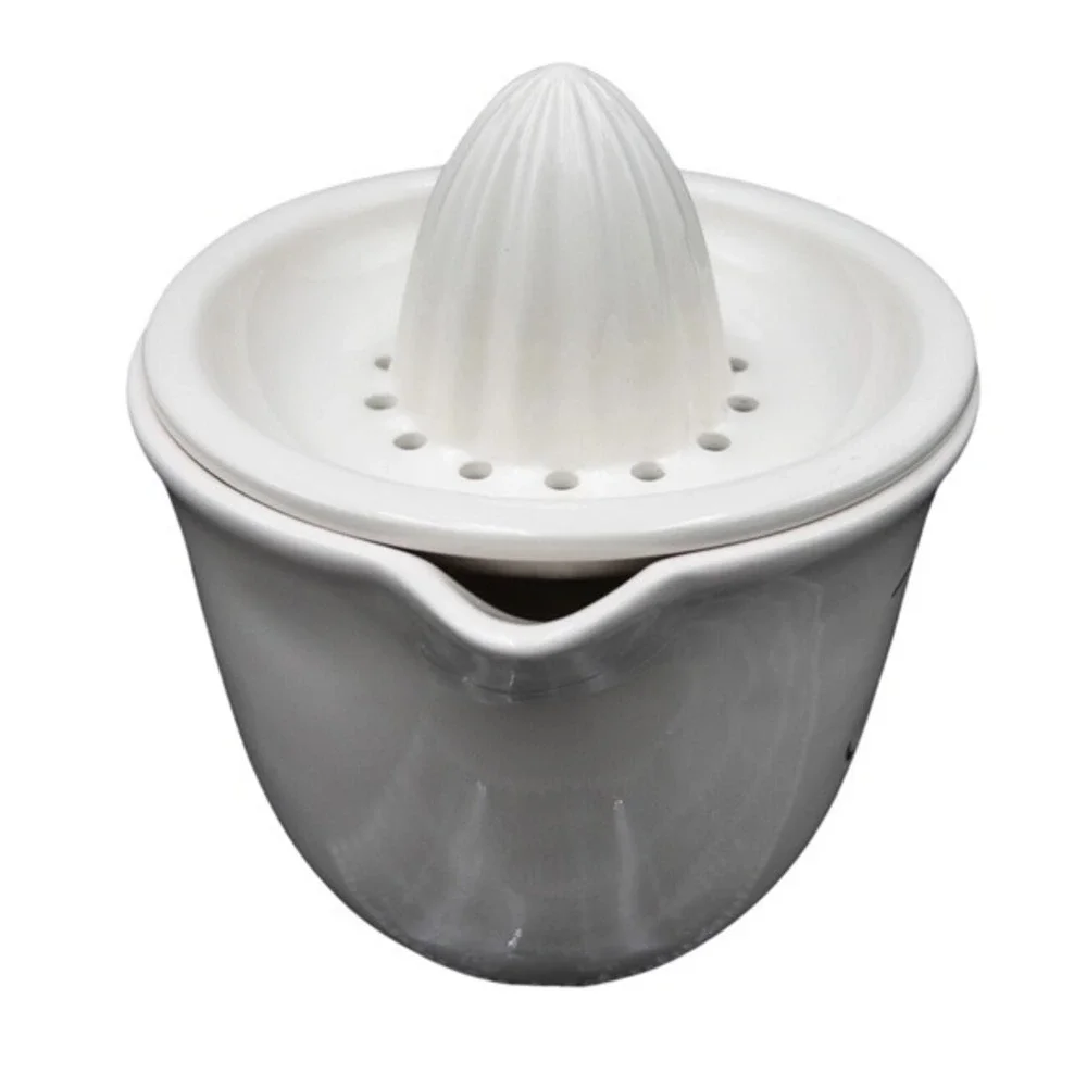 Rae Dunn Artisan Collection Ceramic Juice Reamer with Mug‎ New Farmhouse
